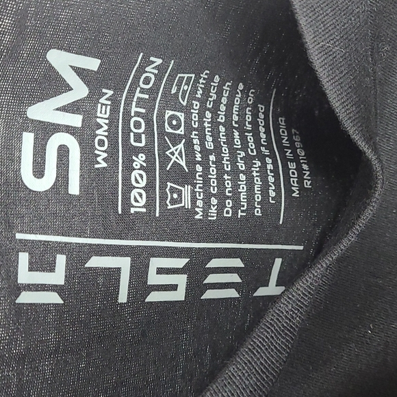 Women's Tesla T Shirt size Small - Picture 6 of 9